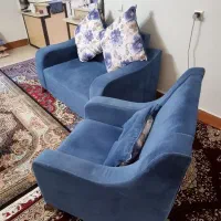 مبل ۷ نفره با کوسن هاش دست دوم|مبلمان خانگی و میز عسلی|بروجرد, |دیوار