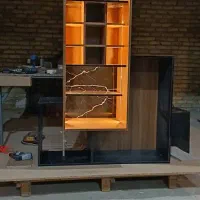 کافی بار|بوفه، ویترین، کنسول|چهارباغ, |دیوار