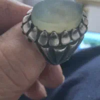 انگشتر عقیق کار دست کهنه سنک کبود|جواهرات|گرگان, |دیوار