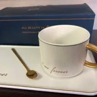 ماگ سینی دار سفید|ظروف سرو و پذیرایی|پردیس, فاز ۳|دیوار