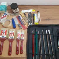 ست کامل وسایل طراحی سیاه قلم