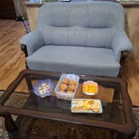 مبل راحتی ۷ نفره آمریکایی|مبلمان خانگی و میز عسلی|مشکیندشت, |دیوار