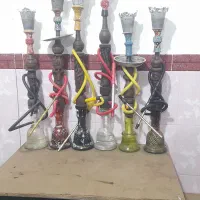 قلیان چوبی ۶عدد