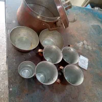 قابلمه لیوان کاسه مسی