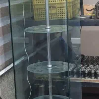 ویترین تمام شیشه‌ای موتوردار