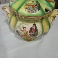 سوپ‌خوری چینی قدیمی و بسیار زیباکلکسیونی