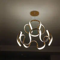 لوستر ال ای دی|لوستر و چراغ آویز|اسلامشهر, شهرک سعیدیه|دیوار