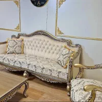 مبل سلطنتی کلاسیک استیل رزیتا MT99|مبلمان خانگی و میز عسلی|تهران, شهید رجایی|دیوار