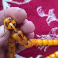 تسبیح سندلوس شامقصودکهربا|کلکسیون اشیاء عتیقه|سامان, |دیوار