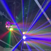 فلشر رقص نور بخار لیزر