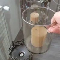 شمعدان کنار سالنی لوکس پیوتر اصل|چراغ خواب و آباژور|کرمانشاه, |دیوار