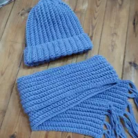 کلاه پاییزه دست بافت