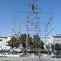 داربست فلزی شبانه روزی