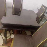 میز غذاخوری4نفره|میز و صندلی غذاخوری|میاندوآب, |دیوار