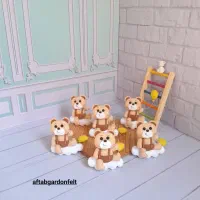 عروس های زیبا نمدی