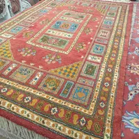 یک جفت فرش دستباف رنگرزی گیاهی|فرش|اردبیل, |دیوار