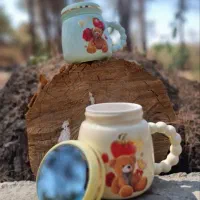 ماگ درب دار و قاشق دار|ظروف سرو و پذیرایی|تهران, ترمینال غرب|دیوار