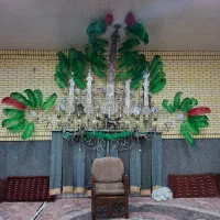 علامت پنج تیغ شبکه|کلکسیون اشیاء عتیقه|تهران, آبشار تهران (دریاچه)|دیوار
