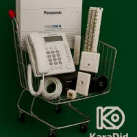 پکیج سانترال تلفن پاناسونیک به همراه نصب و تلفن