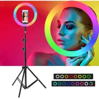 رینگ لایت RGB|دوربین عکاسی و فیلم‌برداری|قم, انسجام|دیوار
