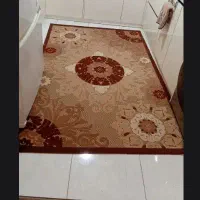 گلیم فرش برجسته ۴ متری در حد نو تمیز و سالم