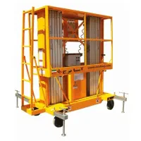 بالابر دونفره چرخ کارگاهی