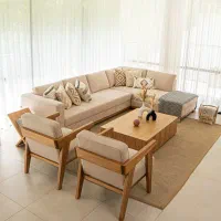 مبل ال مینی‌مال مدرن|مبلمان خانگی و میز عسلی|مشکین‌دشت, |دیوار