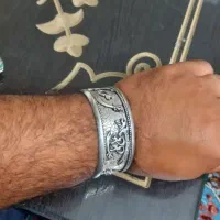 گردنی دستبند انگشتر دستساز نقره