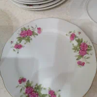 بشقاب گلسرخی ژاپن میوه برنج خوری|ظروف سرو و پذیرایی|یزد, |دیوار