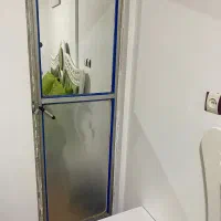 درب حمام کامل الومنیوم