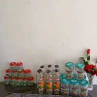 شیشه مربا ترشی شیشه آبمیوه