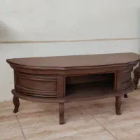 آیینه‌کنسول‌تمام‌چوب|بوفه، ویترین، کنسول|اصفهان, شیخ طوسی|دیوار