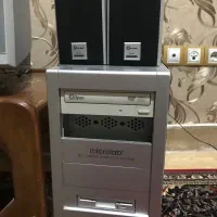 کامپیوتر کامل اسپیکر و ضبط و دستگاه وای فای|رایانه رومیزی|زاهدان, |دیوار