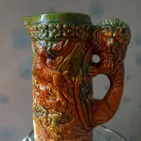 پارچ سفالی وشربت خوری
