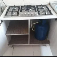 کابینت مخصوص اجاق گاز صفحه ای(فقط کابینت)