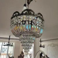 لوستر|لوستر و چراغ آویز|تبریز, |دیوار