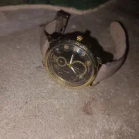 ساعت رنگ ثابت دسته چرم|ساعت|رودشت (چهارمحال و بختیاری), |دیوار