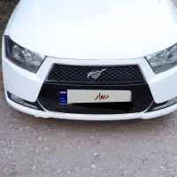 گلگیر جلو دتاش نصفه رنک کاپوت نصف  در نصف رنک