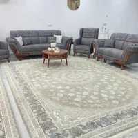 مبل راحتی هفت نفره پارچهای نیمست