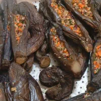 بادمجان شکم پر