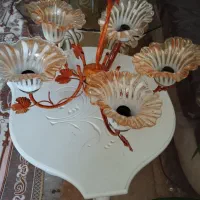 لوستر 5شاخه فانتزی سالم وشیک