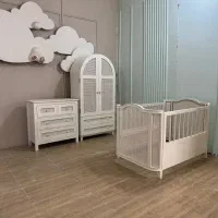 تخت بچه و کمد حصیری