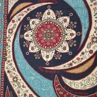 گلیم فرش ۶ متری تمیز