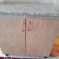 کابینت دودر با درب ام دی اف وصفحه ام دی اف