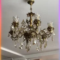 لوستر ۶شاخه سنگین