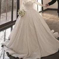 لباس عروس مزون دوز پفی