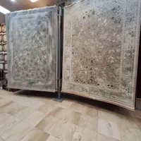 فرش آرشین سبز ۱۲۰۰ شانه نگارین بسکابادی|فرش|مشهد, امیر|دیوار