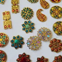 گوشوار یلدایی|بدلیجات|شیراز, ریاستی|دیوار