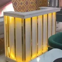 میز ناخن دونفره 3800 میزمنشی کانتر با فایل سه کشو