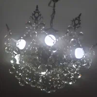 سه عدد لوستر کریستالی برنز بفروش میرسد